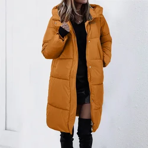 Inverno quente engrossar com capuz algodão-acolchoado jaquetas cor sólida todos os jogos puffer casacos casuais roupas longas oversize solto outerwear