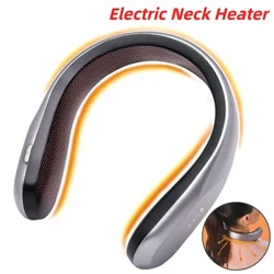 Riscaldatori da esterno invernali Riscaldatore elettrico per collo Scaldacollo portatile Ventilatori Riscaldatore elettrico per collo personale esterno senza fili a 4 temperature