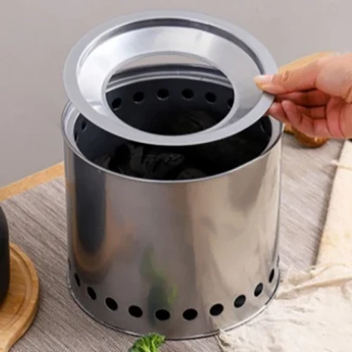 ʻO ka umu hoʻoheheʻe hao i waho Heater barbecue grill Home heater Cooking Camping portable cookware Lahu multifunction stovea