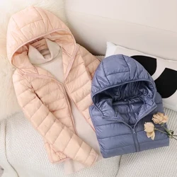 13 rangli 2023 yangi kelgan ayollar modasi qisqa ultra yengil yupqa qadoqlangan puffer kurtkalar ayollar shirin uslubdagi koreys paltolari