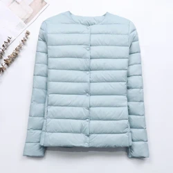 Ijakhethi Elikhanyayo Elikhanyayo Elincane Ledada Phansi Labesifazane 2023 I-Autumn Winter Slim Ijazi Elifushane Elingenakhola Eliphansi Lowesifazane Elingena Windproof I-Parka Ephathekayo Yangaphandl