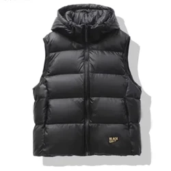 2023 Mới Vịt Xuống Áo Vest Nữ Mùa Đông Dày Ấm Áo Không Tay Đen Ôm Áo Thời Trang Chống Gió Áo Vest