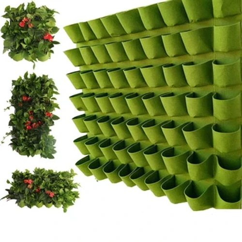 Greenaşyl dik asma bag ekýän gül küýzeleri sumka diwar asmak