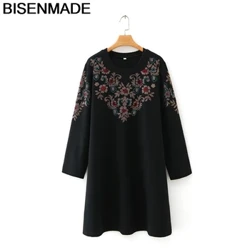 Gwisg Dillad Merched A Mwy Maint yr Hydref Arddull Newydd Wedi'i Gwau Fersiwn Poeth Rhinestone Loose Ffrogiau Hyd Canol XL/5XL