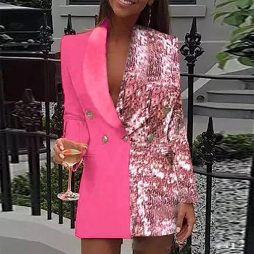 Izingubo Zabesifazane 2024 Iphathi Yemikhono Emide Ejulile I-V Neck Patchwork Bodycon Izingubo Zabesifazane Izingubo Zokuvakasha Zomshado Zabesifazane I-Vestido