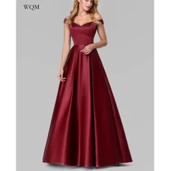 WQM nafis ayollar kechasi ko'ylagi seksi Vneck yuqori belli maxi ko'ylaklari Ayollar butik Balo Kinceanera liboslari Ayollar liboslari