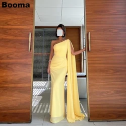 Booma Voan Vàng Nàng Tiên Cá Váy Đầm Dạ Một Vai Mũi Tiệc Đặc Biệt Hứa Đồ Bầu Ả Rập Saudi Dịp Trang Trọng Váy