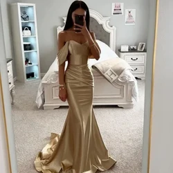 Dhahabu Rahisi Mermaid Futa kola ya mchumba wa makalio kutoka kwa cuff ya kuzungusha ufukweni Sherehe ya Ngoma ya Sherehe ya Harusi Nguo ya Bibi arusi