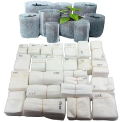 Biodegradéierbar Nonwoven Stoff Crèche Planz Wuessebeutel Seedling wuessen Planzer Planzung Dëppen Gaart Öko-frëndlech Ventiléiert Sak