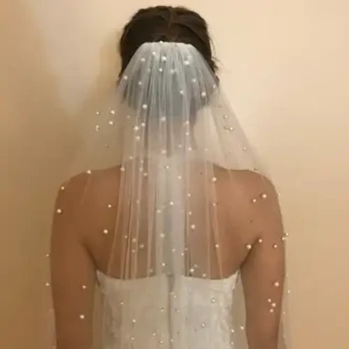 TOPQUEEN Momi Nai Pa'i Mare 1 Pa'i Pa'ipa'i Pa'i Ma'i Pa'i Pa'i Pa'i Pa'i Pa'i 3M Cathedral Length Veil no ka wahine Ivory v176