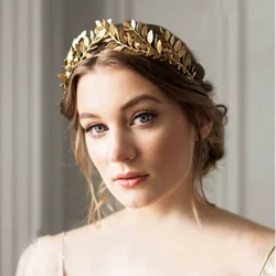 Moteblader Brude Tiara Kroner For Kvinner Brud Metall Prinsesse Dronning Diademer Bryllup Hårtilbehør