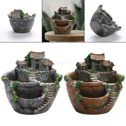 Nā mea kanu Succulent Mea kanu Pua ipu Sky Garden Micro Landscape no ka māla