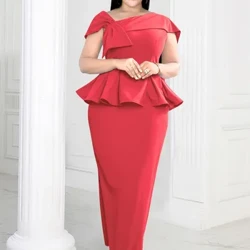 ʻAʻahu ʻaʻahu ʻaʻahu ʻaʻahu ʻāʻī asymmetrical ʻāʻī ʻāʻī ʻaʻahu ʻole Ruffle Pencil lā hānau male male Prom Gown 2024 hou.