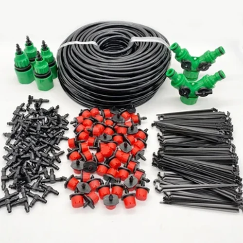 Sistema di irrigazione Attrezzi da giardino Kit di irrigazione a goccia Tubo di irrigazione automatico con comoda installazione regolabile per risparmiare acqua