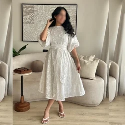Prom haljina Saudijska Arabija dres cvijeća cvijeće zaručnike a-line nakit na dragulji