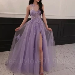 2023 Luxury at Klasikong Elegant A-LINE Appliques na walang manggas para sa kaarawan ng Kaarawan ng Babaeng Prom De Soriee na may Mahabang A-LINE na Applique