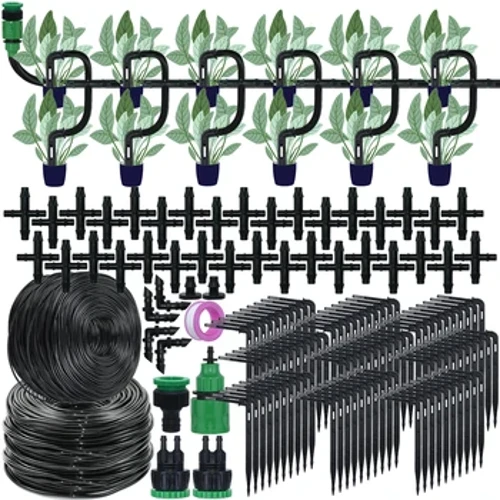 Nhà Kính Tưới Nhỏ Giọt Bộ Hệ Thống Tưới Cây Tự Động Sân Vườn 4 4/7 Mm Đến 3/5 Mm vòi Nhỏ Giọt Cho Nồi Vật Có Rau Cây Cảnh