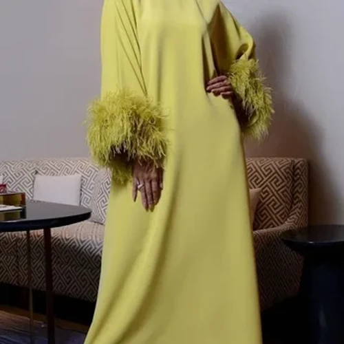 2024 Vintage Thanh Lịch Lông Vũ Dài Đến Mắt Cá Chân Tùy Chỉnh Bóng Dịp Trang Trọng Vũ Hội Đầm Dạ Hội Đồ Bầu فساتين للحفلات الراقصة