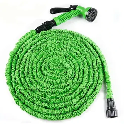 25FT-200FT Bog 'shlangi kengaytiriladigan moslashuvchan suv shlangi Plastik shlanglar Avtomobil yuvish uchun suv tabancasi bog 'purkagich sug'orish uchun sug'orish vositalari