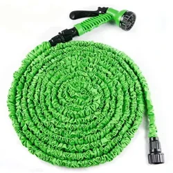 25FT-200FT Gaart Schlauch Expandable Flexibel Waasser Schlauch Plastik Schlauch Auto Wash Waasser Pistoul Gaart Sprayer Bewässerung Bewässerung Tools