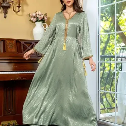 Ramazan Eid Kebaya Dubai Abaya İslam müslüman uzun elbise namaz elbise afrika elbiseler kadınlar için Robe Musulmane Femme vestidos