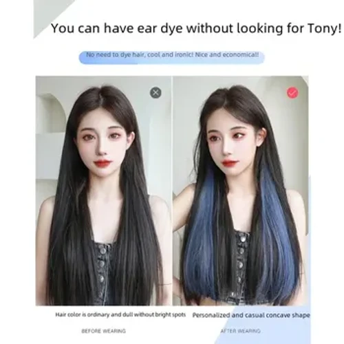 Mở rộng kẹp tóc tổng hợp đầy màu sắc