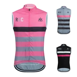 Gizonezkoen Rcc Rx mahukarik gabeko txirrindularitzako txalekoa sareko txirrindularitza Bizikleta Bizikleta barruko kamiseta Jersey Haize-kontrako txirrindularitzako arropa Gilet Motozikleta