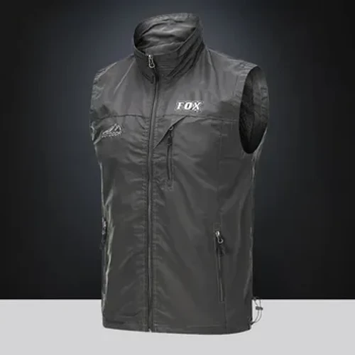 Vestă de vânt pentru bicicletă Jachetă MTB pentru bărbați Îmbrăcăminte pentru bicicletă Enduro impermeabilă FOX Cycling Team Motocross Racing Windbreaker Gilet Da Ciclismo