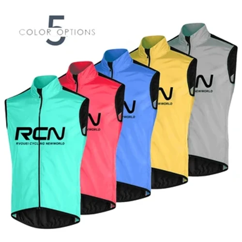 2023 RCN Pro Foireann Fir Samhraidh Samhraidh Rothaíocht Gaoithe Geansaí Dílsithe Rothar Sleeveless Sleeveless Lightweight Bicycle Cloting Ciclismo Ciclismo