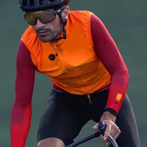 2023 Udazkeneko laranja Kalitate goreneko PRO Taldea Arina Haize-kontrako txirrindularitza-txalekoa Gizon edo emakumezkoen Txirrindularitza Haize-jalekoa Mtb Haize-txalekoa