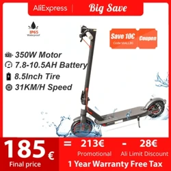 I-AOVOPRO 7.8-10.5AH Isithuthuthu sikagesi 350W 31KM/H Isikuta Sogesi Esigoqekayo esingu-8.5 Intshi APP I-Smart Escooter Sabantu Abadala