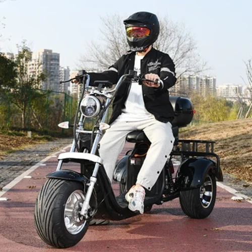I-Citycoco Adult Electric Scooter 2000W Motor Max Speed ​​​​40-50KM/H Yabadala Futhi Abakhubazekile Ngokusebenzisa Ngaphandle I-3 Wheel Scooter