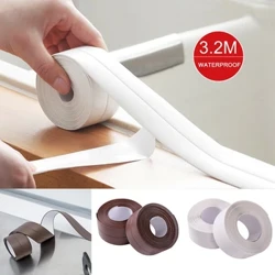 Do Seomra Folctha Cistine Accessories Cith Folctha Séalaithe Téip Stráice Caulk Stráice Greamachán Balla Uiscedhíonach Féin Ghreamaitheacha Doirteal Téip Imeall