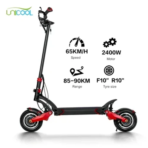 EU mới nhất 2400W Động cơ kép 52V có thể gập lại xe tay ga dành cho người lớn 65km/giờ 85-95km xe tay ga điện