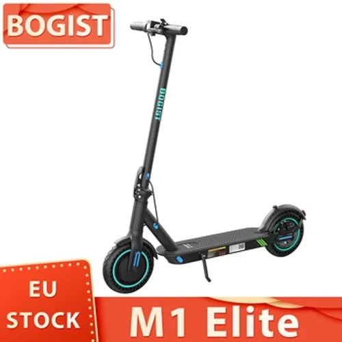 Scooter elétrica dobrável BOGIST M1 Elite Pneu de 8,5 polegadas 350W Motor 36V 10Ah Bateria 25km / h Velocidade máxima 25-30km Faixa 120kg Carga máxima