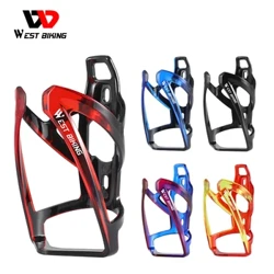 WEST BIKING Botila euskarria MTB Errepideko Bizikleta Ur botilaren kaiola Koloretsua eta arina Txirrindularitzako botilaren euskarria Bizikleta osagarriak