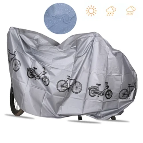 Velosipēda pārsegs Velosipēda lietus pārsegs PEVA 100x200cm Putekļu pārsegs Saules aizsargs Saulessargs MTB kalnu velosipēda motocikls visu sezonu