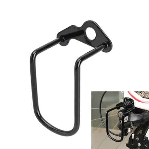 Mountain Bike Road Sepeda Rear Derailleur Protector Gear Lipat Bike Guard Protection Black Outdoor Olahraga Bersepeda Aksesoris