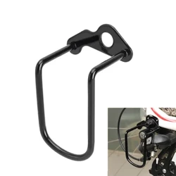 I-Mountain Bike Road Ibhayisikili Lasemuva I-Derailleur Protector Igiya Eligoqayo I-Bike Guard I-Black Outdoor Sports Cycling Izesekeli