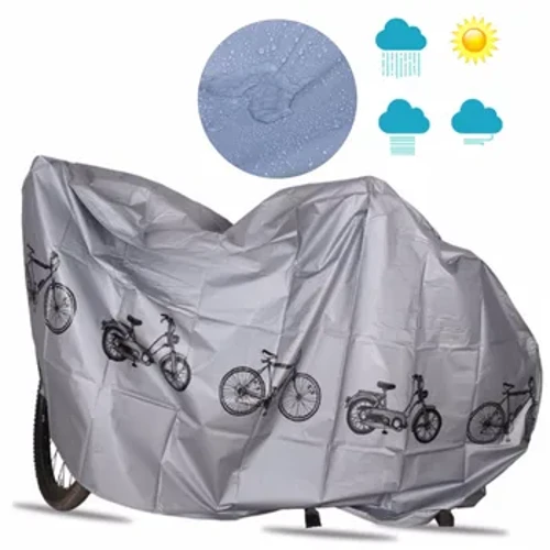 Fahrrad, wasserdicht, Regenschutz, 200 x 100 cm, Außenschutz, Mountainbike-Abdeckung, leicht, tragbar, Fahrradschutzausrüstung