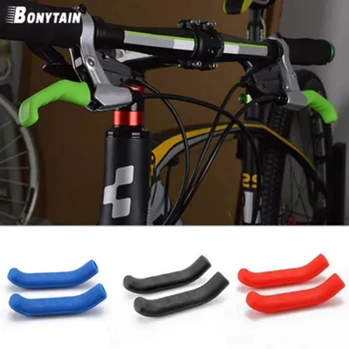 1PAIR BICKER FÉK FUTE FOGLÁDI SZOLICONE VÉGREHAJTÁS HOZZÁS MTB BIKER BICKER VÉGREHAJTÁS ÚT KERESKEDELEM