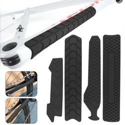 I-Bicycle Chain Protective Sticker Frame Anti-scratch I-MTB Road Bike Frame Guard Izesekeli Zokuhamba Ngebhayisikili