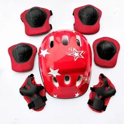 Rodilla para casco de bicicleta para niños de 5 a 16 años, conjunto de equipo de protección, protector de muñeca, coderas, patineta, patinaje sobre hielo, Protector de rodilla