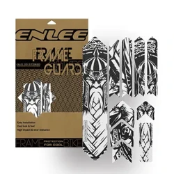 Enlee an Greamán Greamáin Nua Clúdach Garda Bicycle Clúdach Paster 3D MTB Rothar Sléibhe Scratch Frith-Chosaint Fráma Cosanta Cosantóir