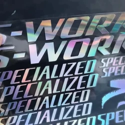 Bisiklet iskeleti çıkartmalar bisiklet sticker mtb BMX bisiklet şasisi çatal çıkartması DIY su geçirmez renkli lazer filmi