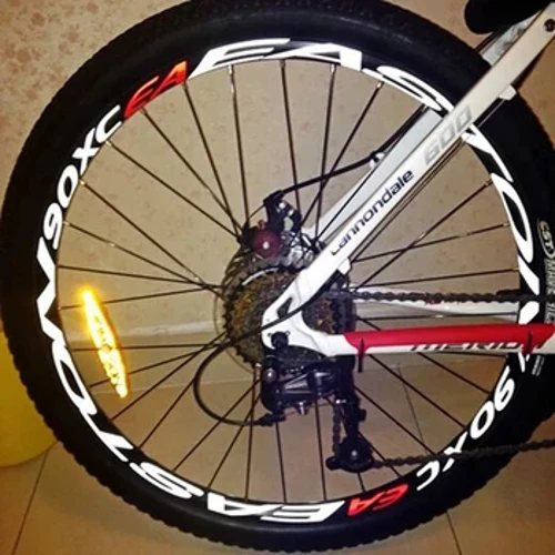 Velosiped MTB Velosiped g'ildiragi stikerlari Ko'p rangli aks ettiruvchi stikerlar Velosiped stikerlari Velosiped jantlarining yorliqlari Velosiped g'ildiragi jantlari