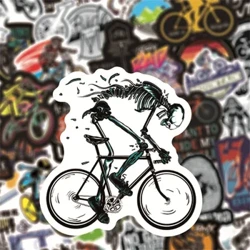 Sticeri Beic Mynydd 50 Pcs Dal Dŵr Awyr Agored MTB Sticer Beic Cool Ar gyfer Gliniadur DIY PC Ffôn Sgrialu Bagiau Gwerthu Poeth