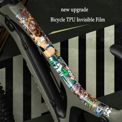 ENLEE Aurrealdeko Sardexka Decals Bizikleta MTB Errepidea Rock Shox PIKE Pegatinak Bizikleta DIY Lasterketa Txirrindularitza Babestu Colorful Film Kit
