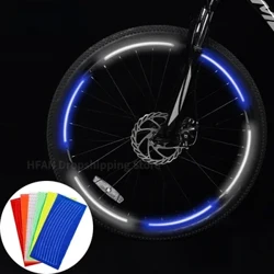 1Pc Vëlo Kierper Reflektéierend Sécherheetssticker Reflektéiert Sécherheetswarnung Conspicuity Tape Film Sticker Strip Vëlo Accessoiren