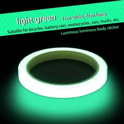 Night Driving Safety Reflektif Body Sticker Wear-tahan Awet Waterproof Sticker Reflektif Body Sticker Bike Accessories